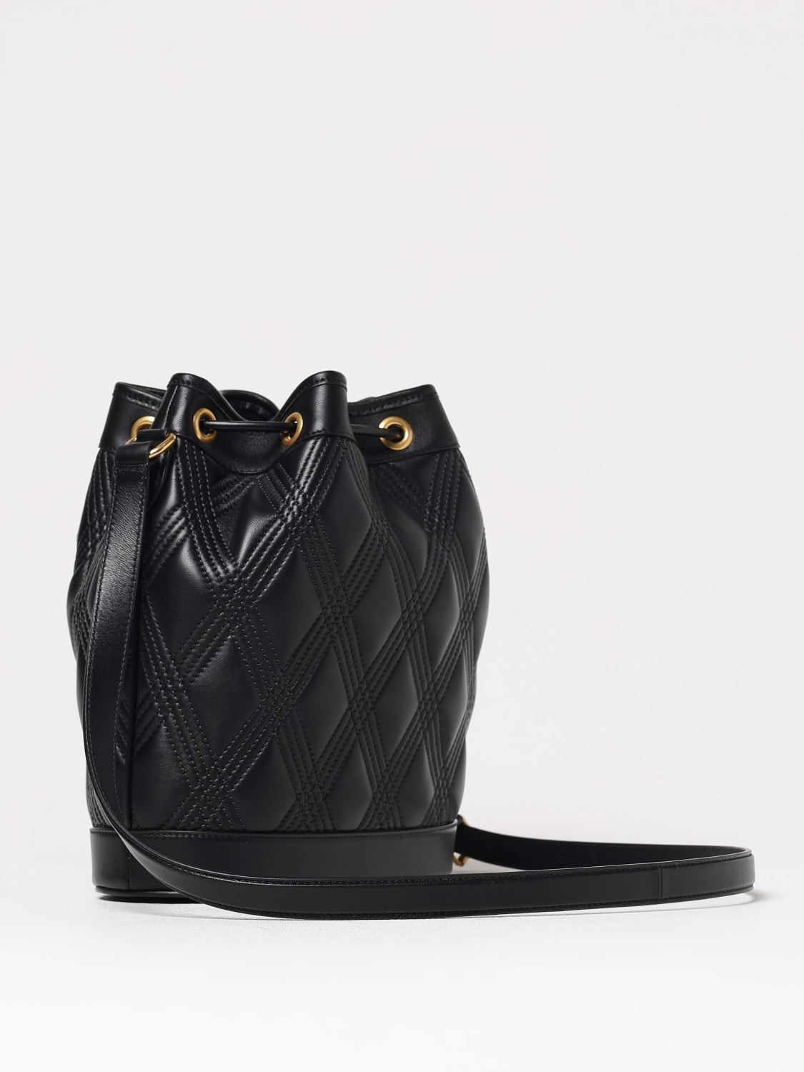 VALENTINO GARAVANI BORSA A TRACOLLA: Borsa Quiltie 67 Valentino Garavani in nappa trapuntata , Nero - Img 3