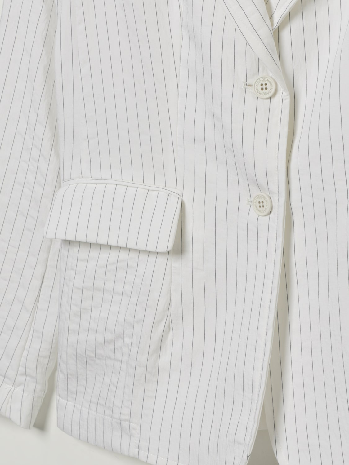 MONNALISA JACKET: Coat kids Monnalisa, Yellow Cream - Img 3