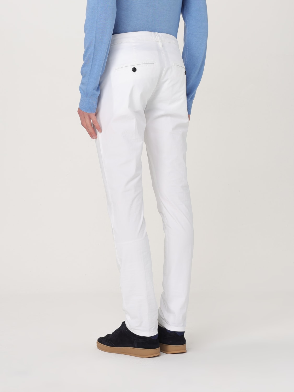 DONDUP PANTS: Pants men Dondup, White - Img 2