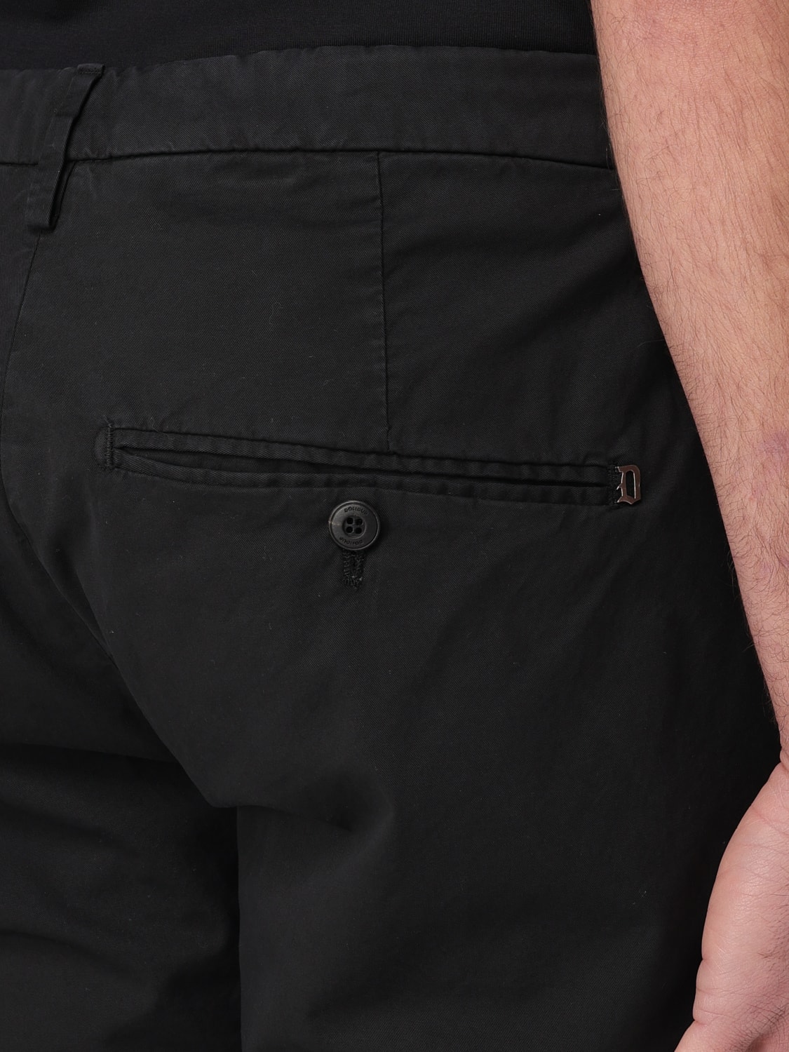 DONDUP PANTS: Pants men Dondup, Black - Img 3