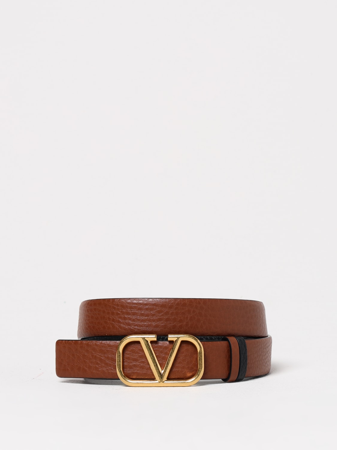 【関税&送料込】Valentino Garavani Belts Brown Valentino Garavani VCHAIN leather belt brown size EU 75 | eBay