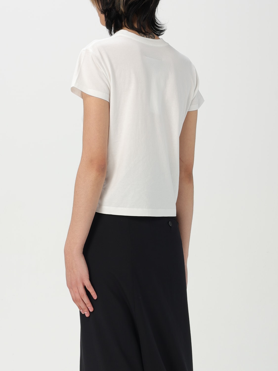 MM6 MAISON MARGIELA CAMISETA: Camiseta mujer Mm6 Maison Margiela, Blanco - Img 3