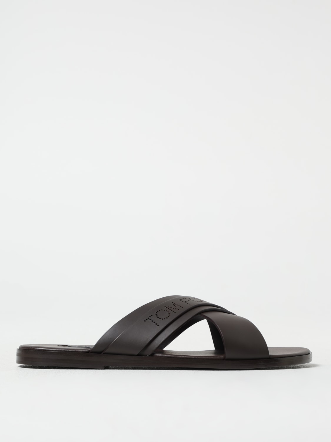サンダル TOM FORD Men Sandals Brown J1535LCL434N 1B051 TOM FORD: Sandals men - Brown | Tom Ford sandals