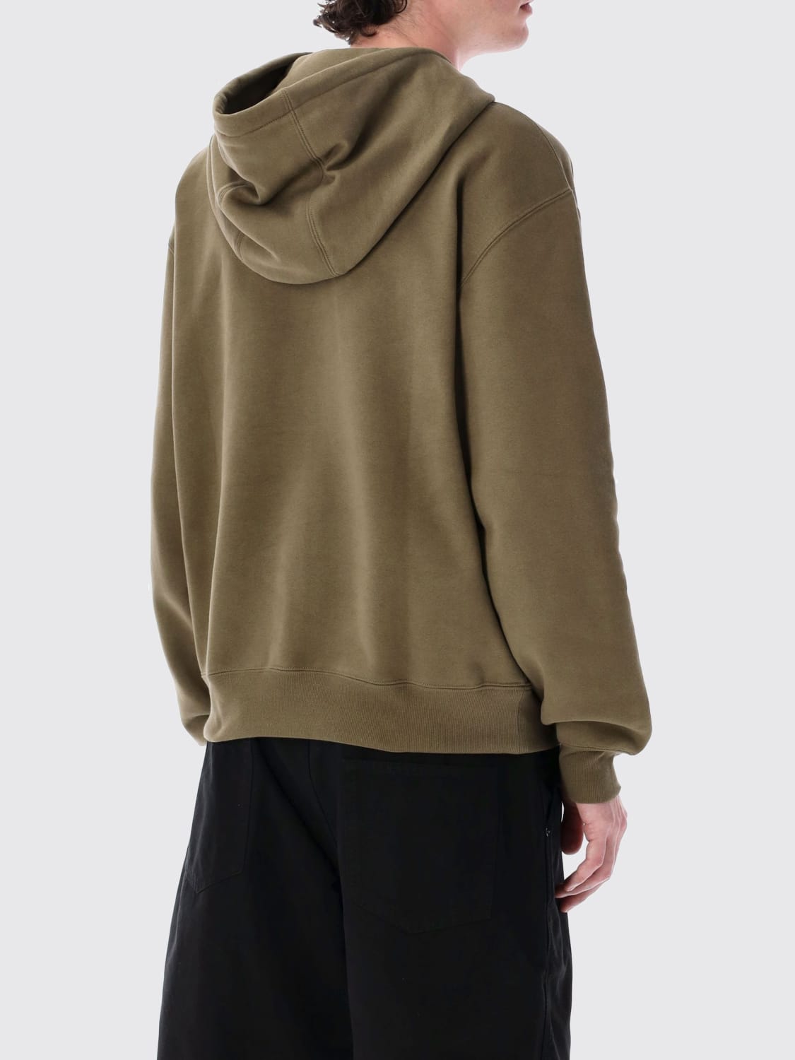 SAINT LAURENT SWEATSHIRT: Sweatshirt men Saint Laurent, Kaki - Img 2