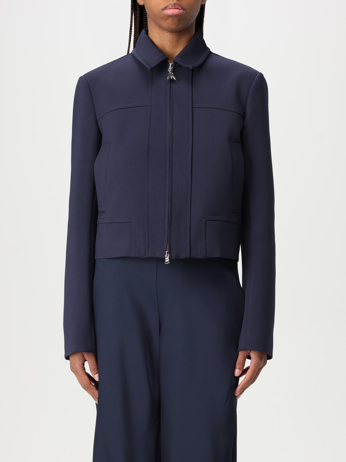 PATRIZIA PEPE JACKET: Jacket woman Patrizia Pepe, Navy - Img 1