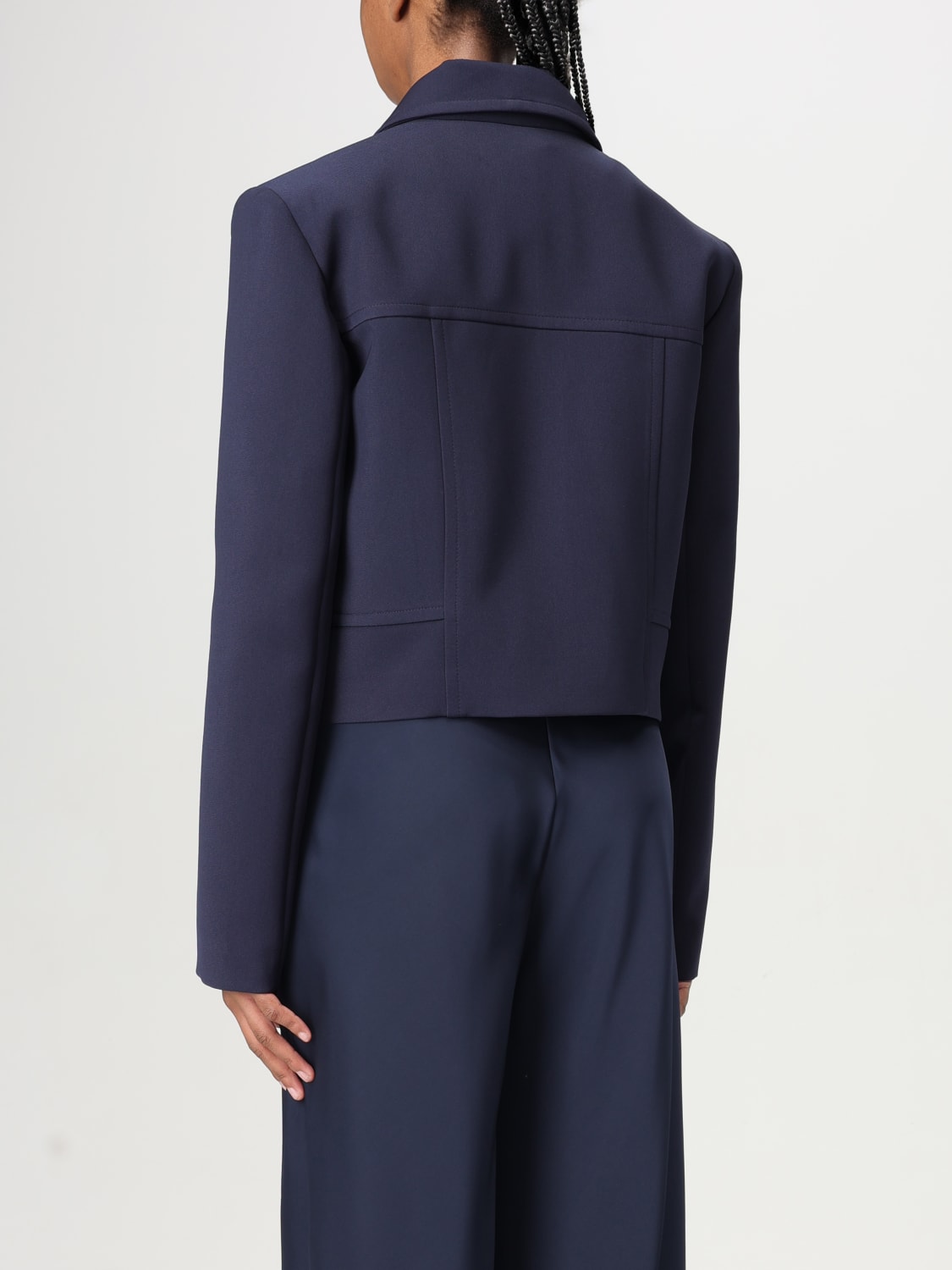 PATRIZIA PEPE JACKET: Jacket woman Patrizia Pepe, Navy - Img 3