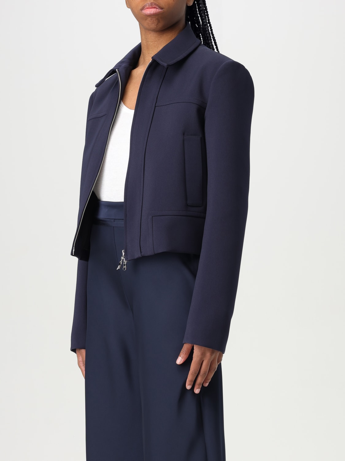 PATRIZIA PEPE JACKET: Jacket woman Patrizia Pepe, Navy - Img 4
