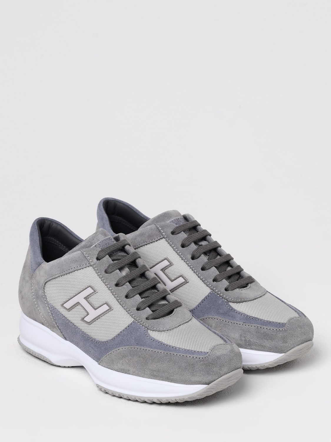 HOGAN: Sneakers men - Brown | Hogan sneakers HXM00N0Q101NE3