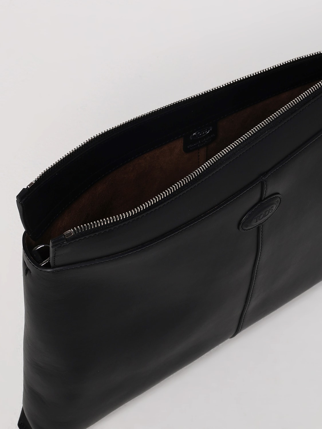 TOD'S PORTADOCUMENTI: Borsa portadocumenti Tod's in pelle , Nero - Img 4