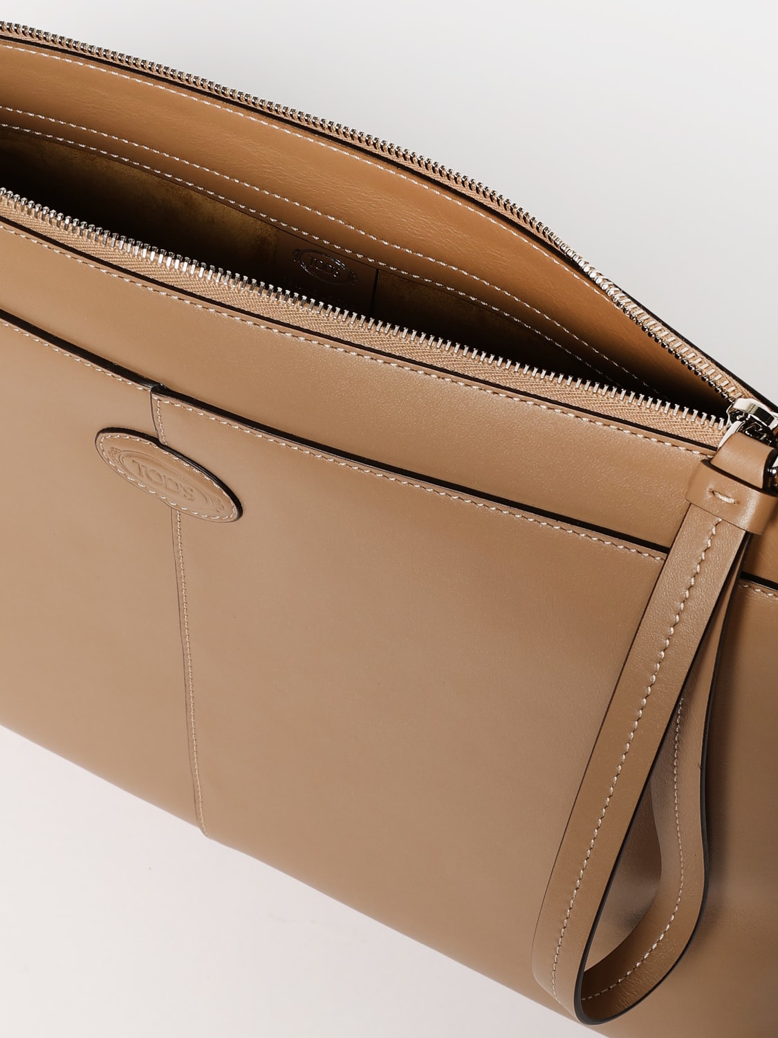 TOD'S PORTADOCUMENTI: Borsa portadocumenti Tod's in pelle , Nocciola - Img 5