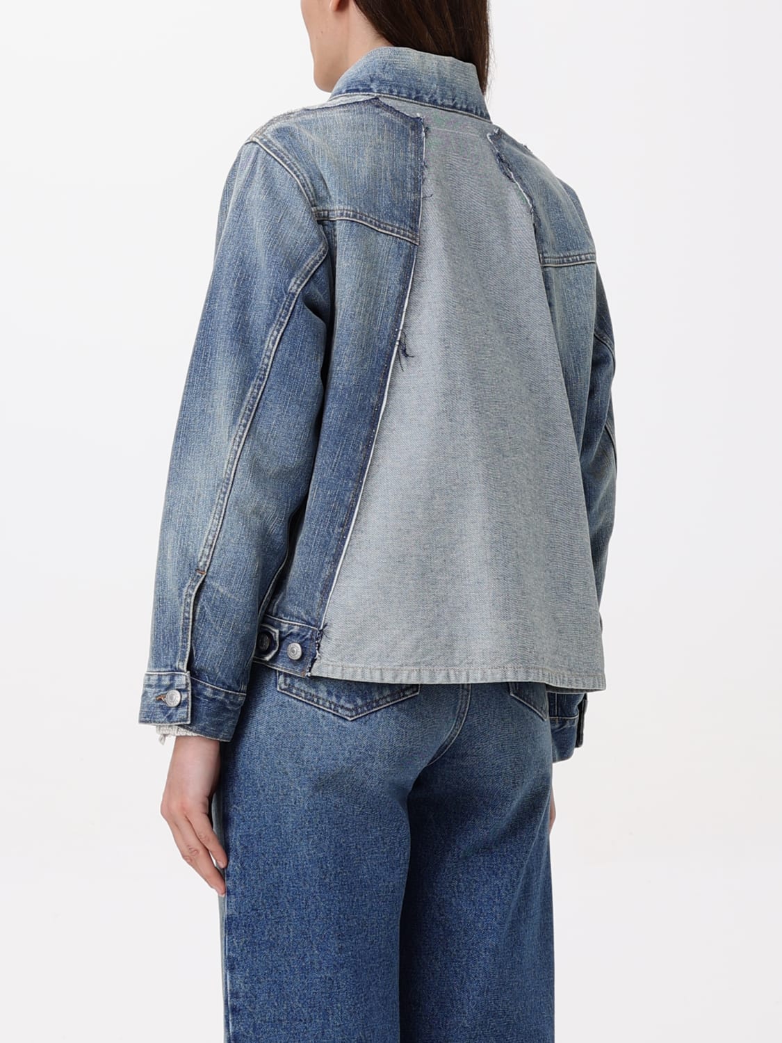 ジャケット MM6 MAISON MARGIELA Woman Jacket Blue S52AM0314M30016 961 MM6 MAISON MARGIELA: Jacket woman - Blue | Mm6 Maison