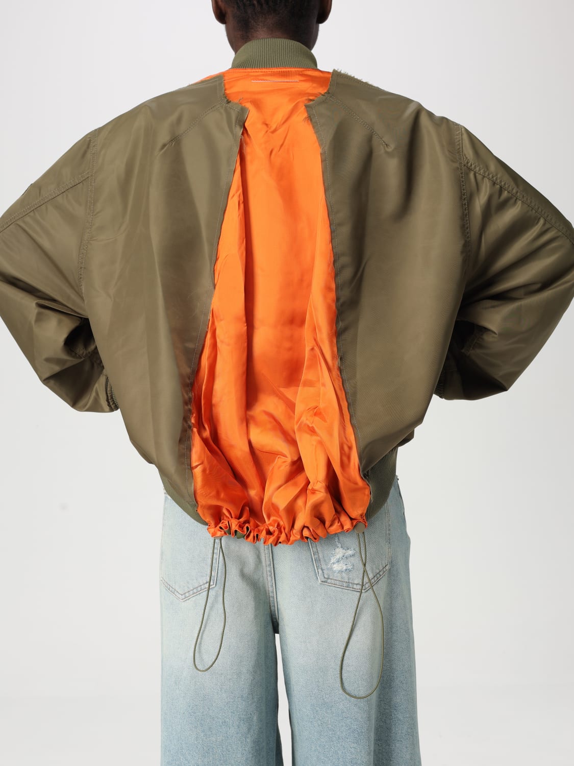 ジャケット MM6 MAISON MARGIELA Woman Jacket Green S52AM0315M35257 728 MM6 MAISON MARGIELA: Jacket woman - Green | Mm6 Maison