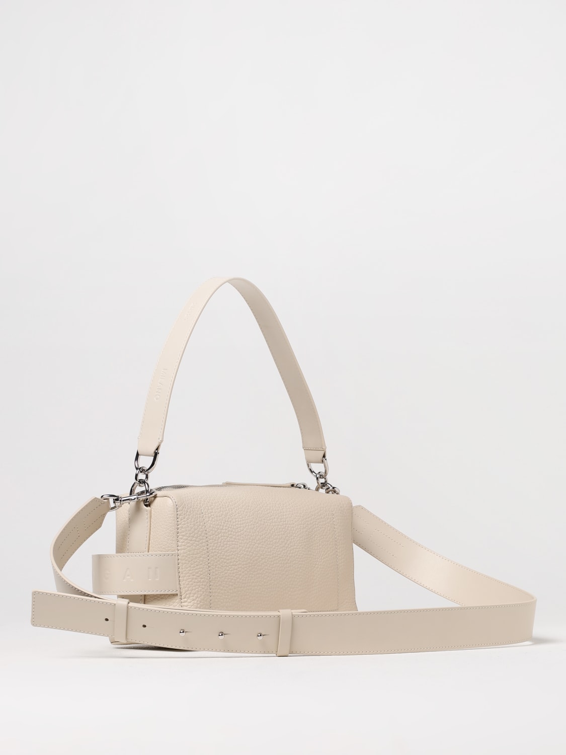ハンドバッグ HOGAN Woman Handbag Ivory KBW01OA0300TLZ 7D65 Hogan Script Shopping Bag Medium IVORY for Woman