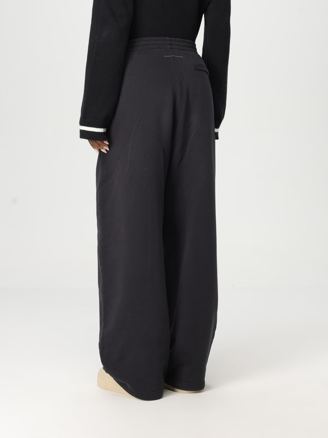 パンツ MM6 MAISON MARGIELA Woman Pants Black S52KA0528M25014 899 mm6-maison-margiela.jpg