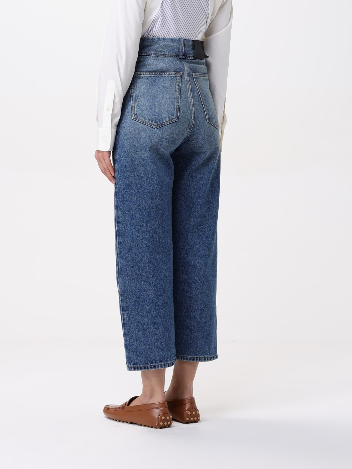 デニム・ジーパン MM6 MAISON MARGIELA Woman Jeans Blue S52LA0235M30018 965 MM6 MAISON MARGIELA: Jeans woman - Blue | Mm6 Maison