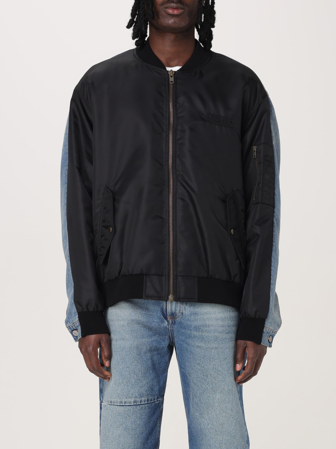 MM6 MAISON MARGIELA JACKET: Coat men Mm6 Maison Margiela, Black - Img 1