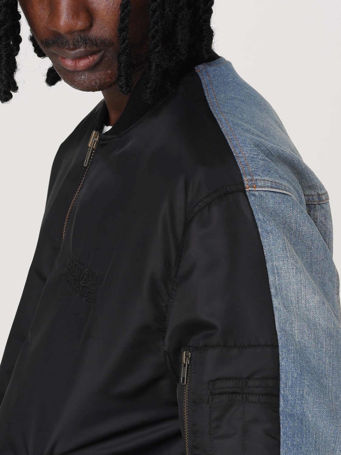 MM6 MAISON MARGIELA JACKET: Coat men Mm6 Maison Margiela, Black - Img 5