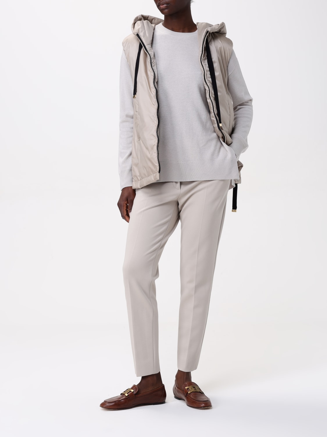 パンツ MAX MARA Woman Pants Natural 2511781011600 050 MAX MARA: Pants woman - Natural | Max Mara pants