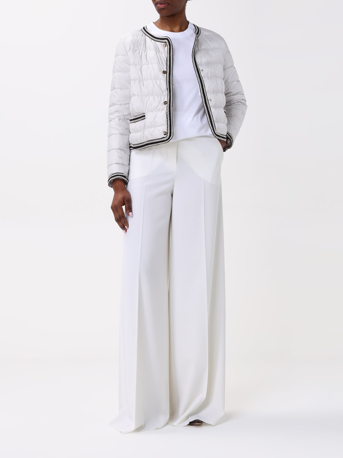 MAX MARA THE CUBE：ジャケット レディース - イエロークリーム