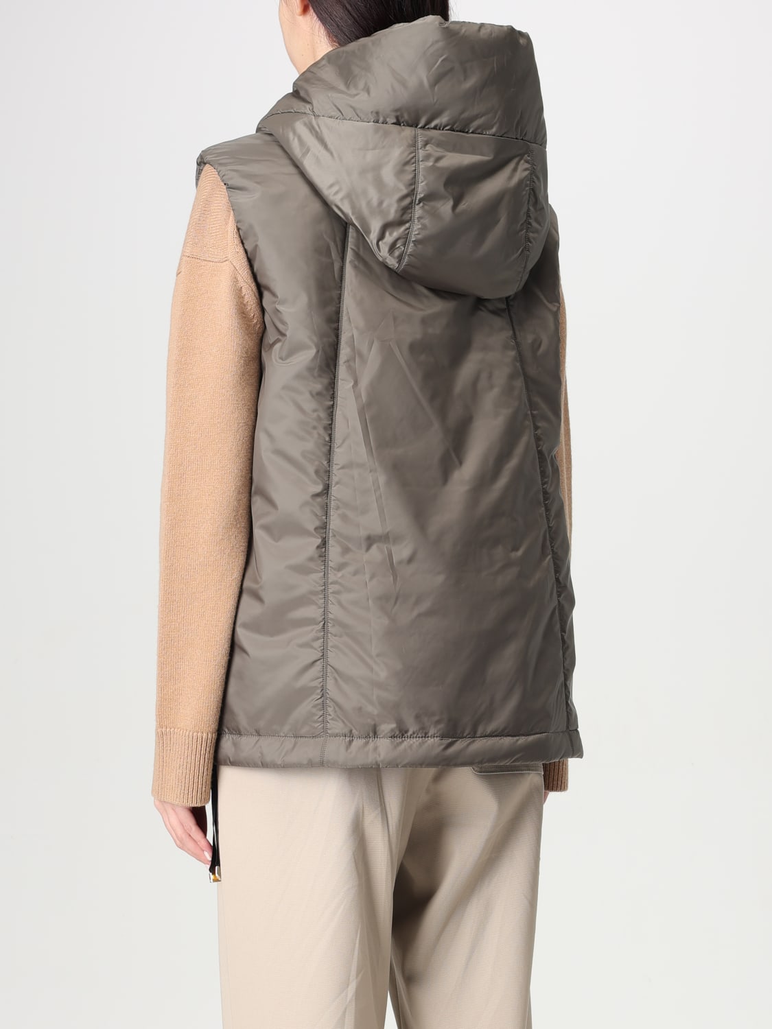 MAX MARA THE CUBE WAISTCOAT: Jacket woman Max Mara The Cube, Grey - Img 2