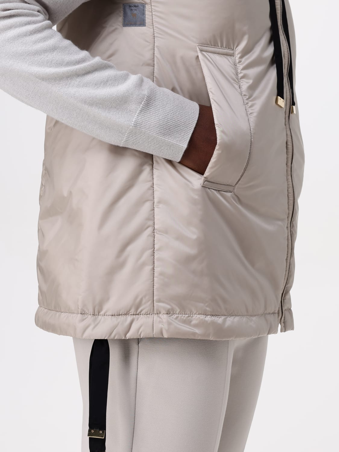 MAX MARA THE CUBE: Jacket woman - Beige | Max Mara The Cube
