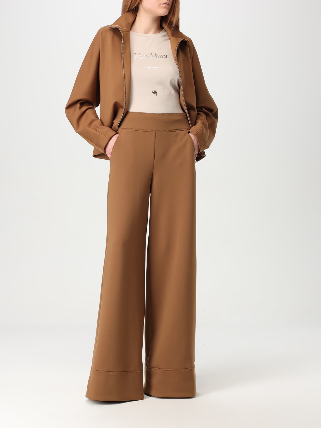 MAX MARA: Blazer woman - Brown | Max Mara jacket