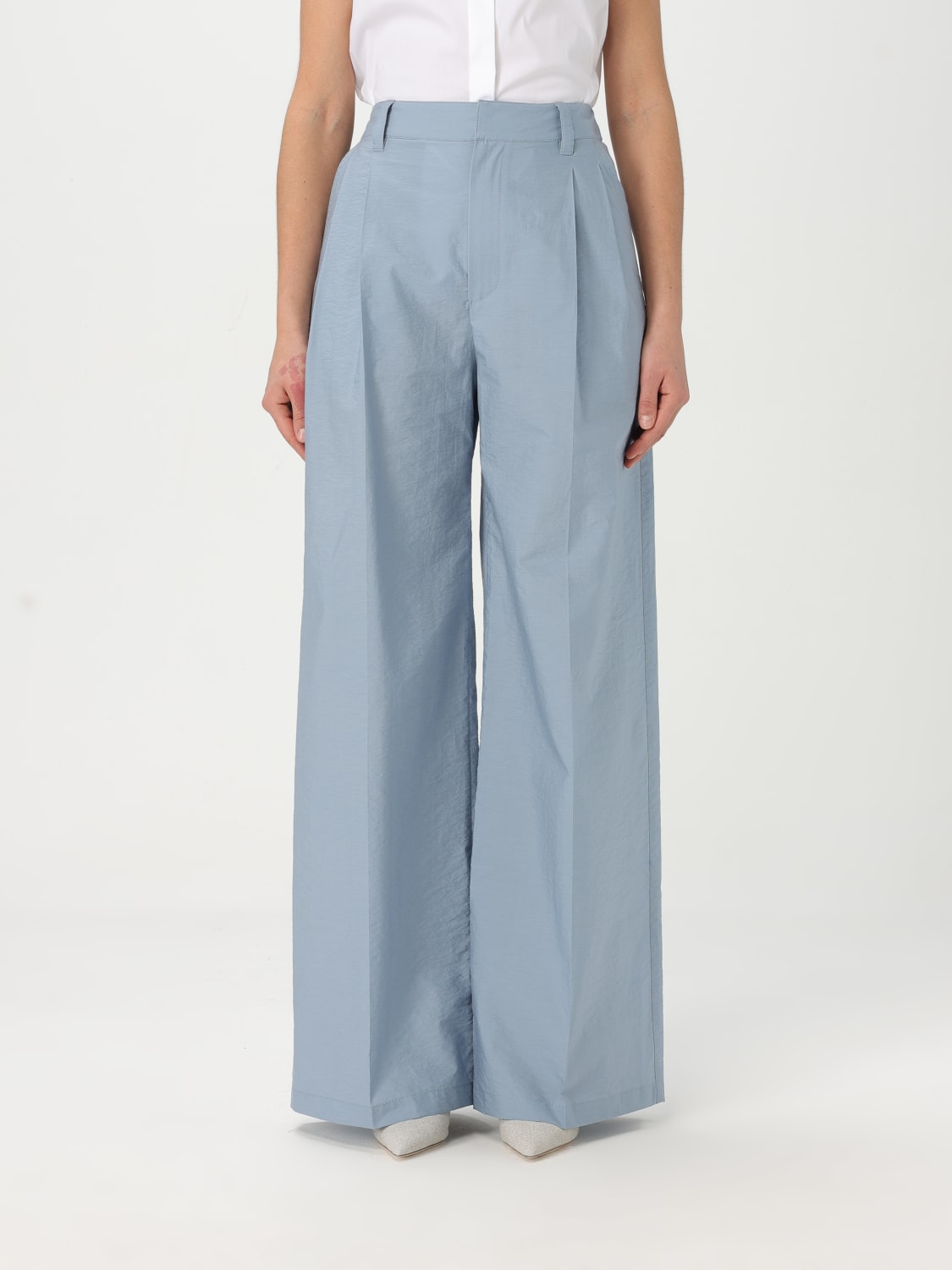 パンツ BRUNELLO CUCINELLI Woman Pants Blue M0F79P8853 C2873 BRUNELLO CUCINELLI: Pants woman - Blue | Brunello Cucinelli