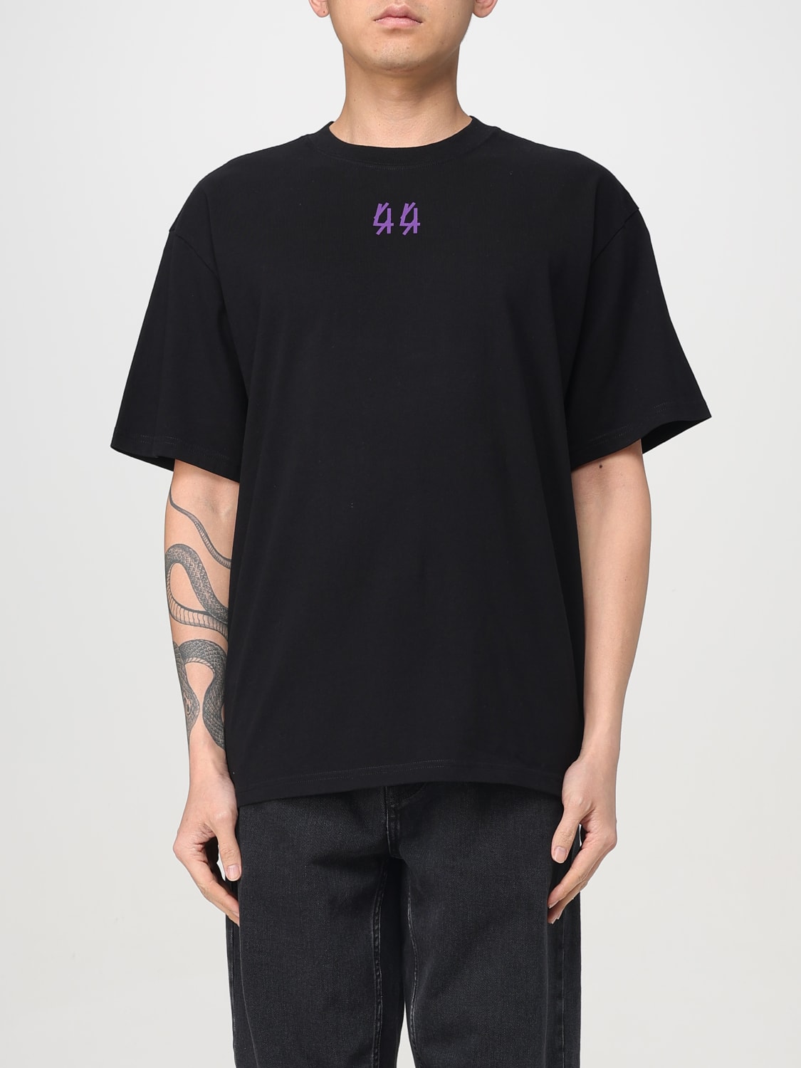 Tシャツ・カットソー 44 LABEL GROUP Men T-shirt Military B0030556FA582 P607 44 Label Group Cotton t-shirt | Men's Clothing | Vitkac