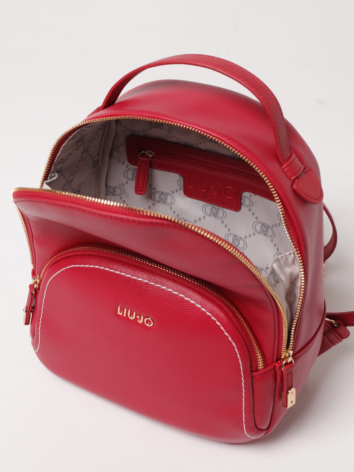 LIU JO: Shoulder bag woman - Red | Liu Jo backpack