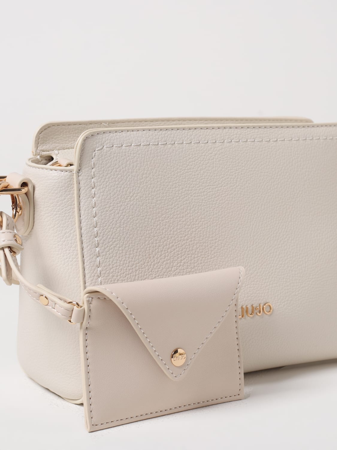 バッグ・カバンその他 LIU JO Woman Mini bag Leather AA5161E0058 81154 LIU JO: Shoulder bag woman - Cream | Liu Jo mini bag