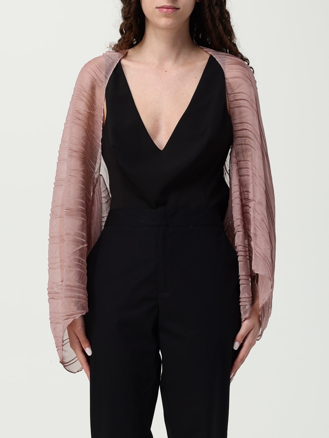 LIU JO CHAQUETA: Chaleco mujer Liu Jo, Rosa - Img 1