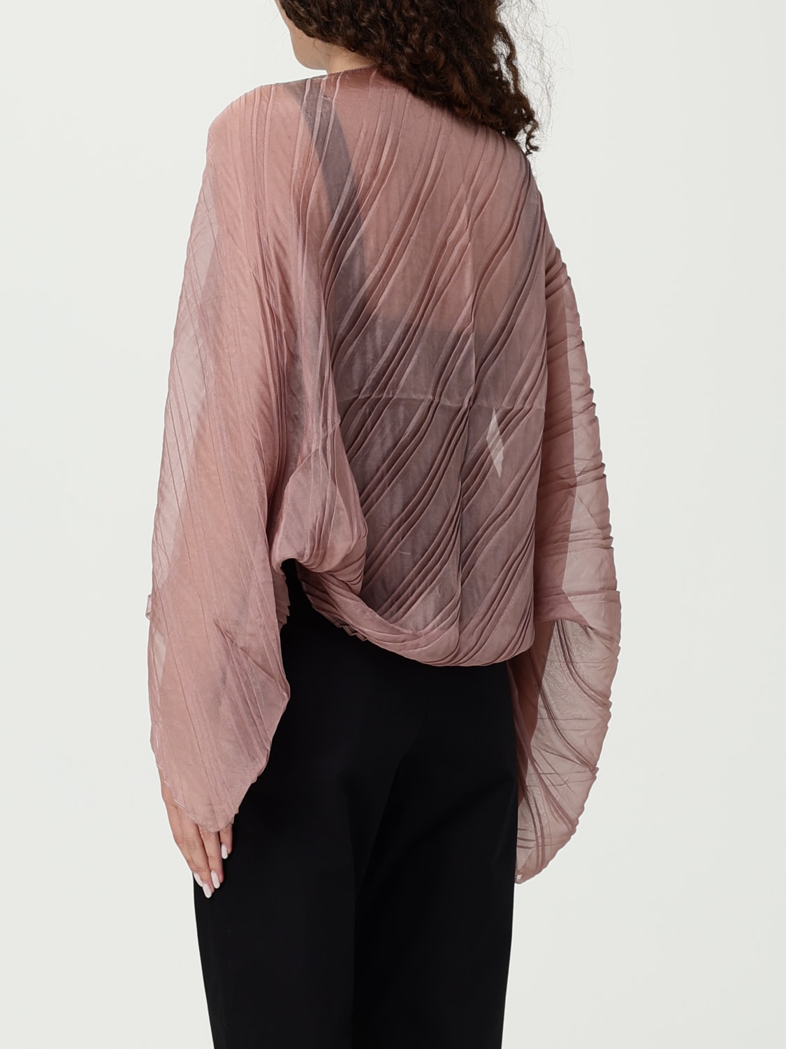 LIU JO CHAQUETA: Chaleco mujer Liu Jo, Rosa - Img 2