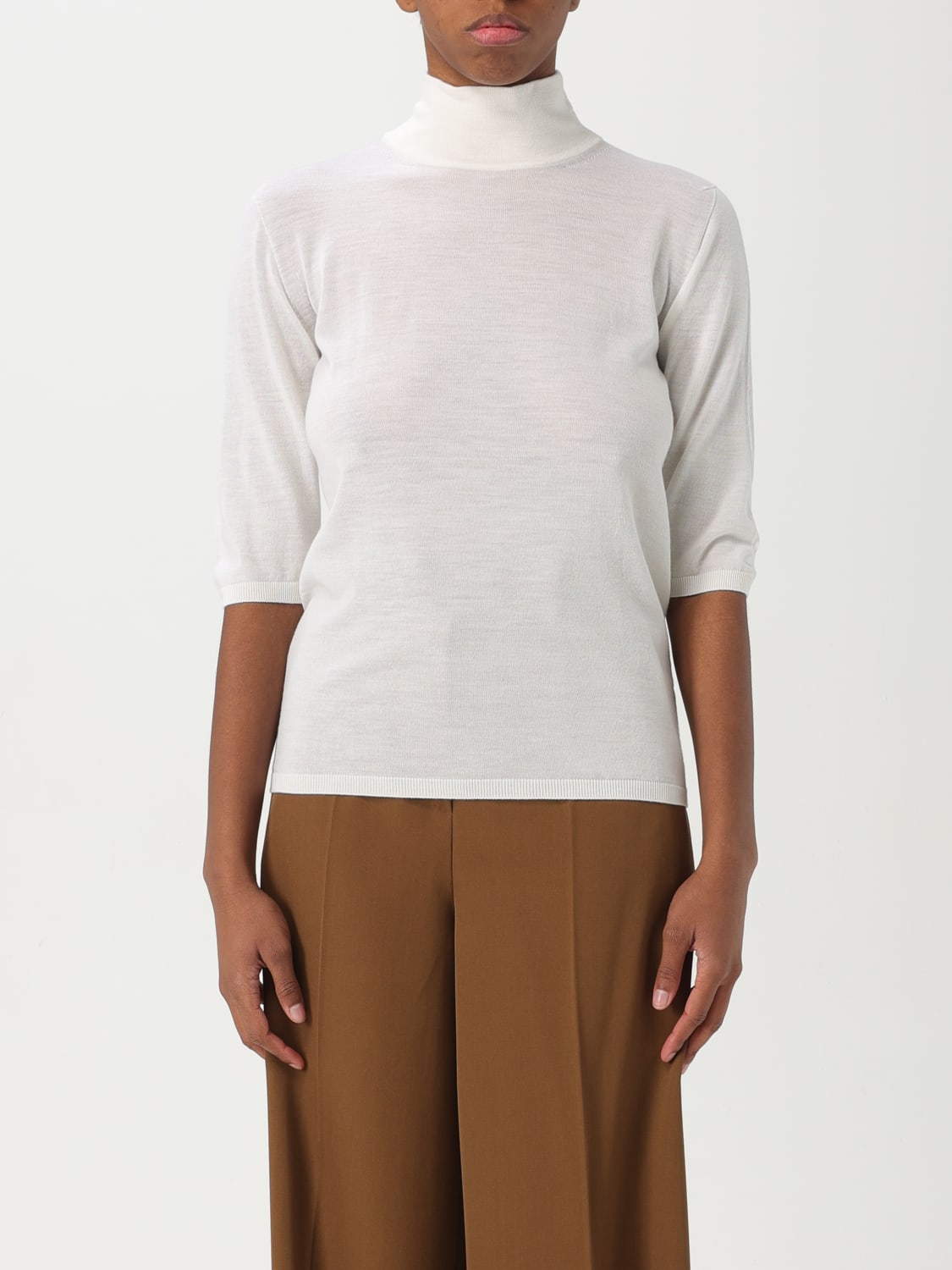 MAX MARA PULLOVER: Pullover damen Max Mara, Weiß - Img 1