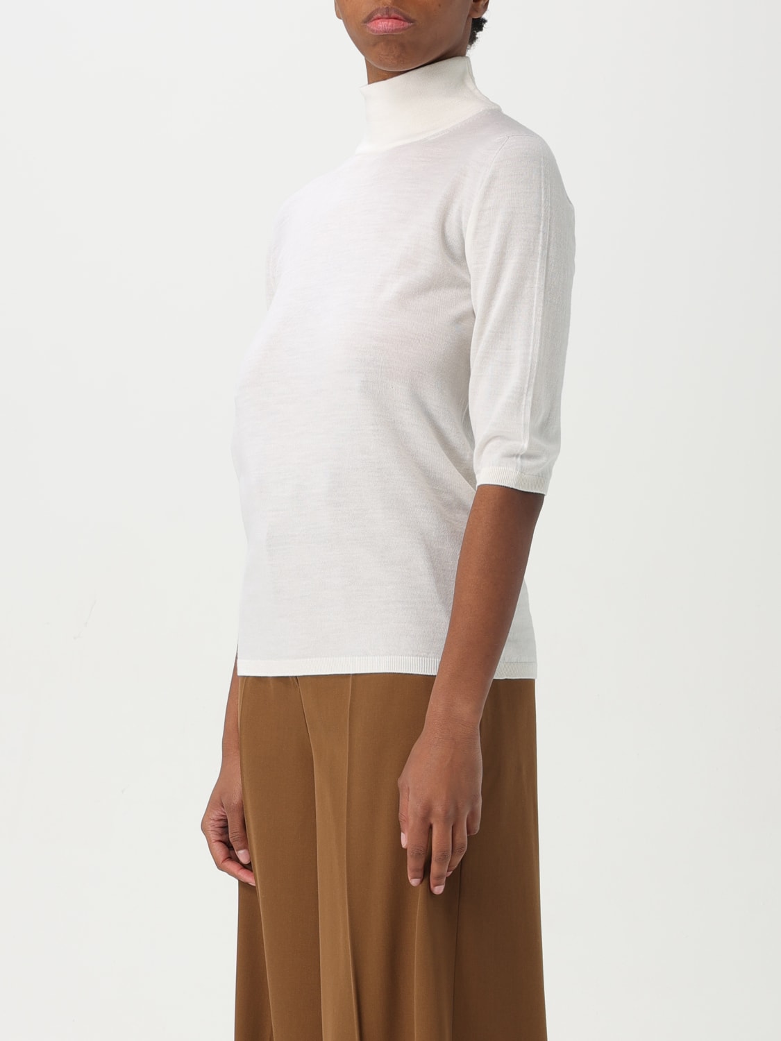 MAX MARA PULLOVER: Pullover damen Max Mara, Weiß - Img 3