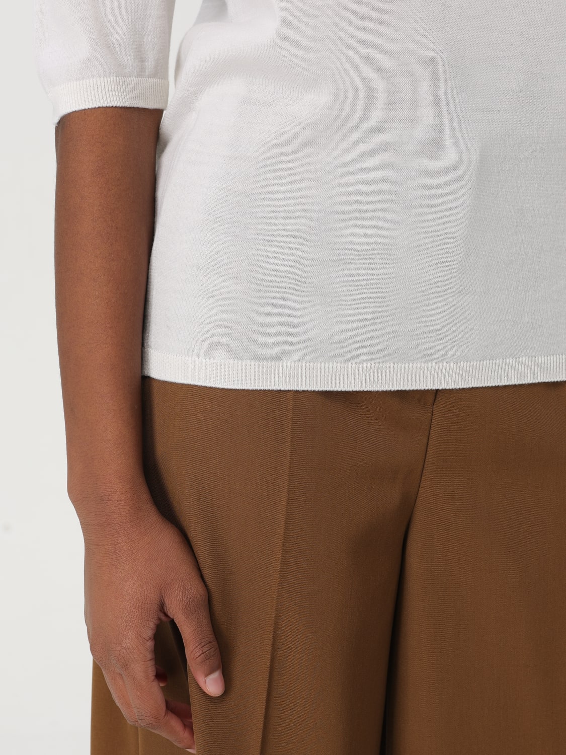 MAX MARA PULLOVER: Pullover damen Max Mara, Weiß - Img 4