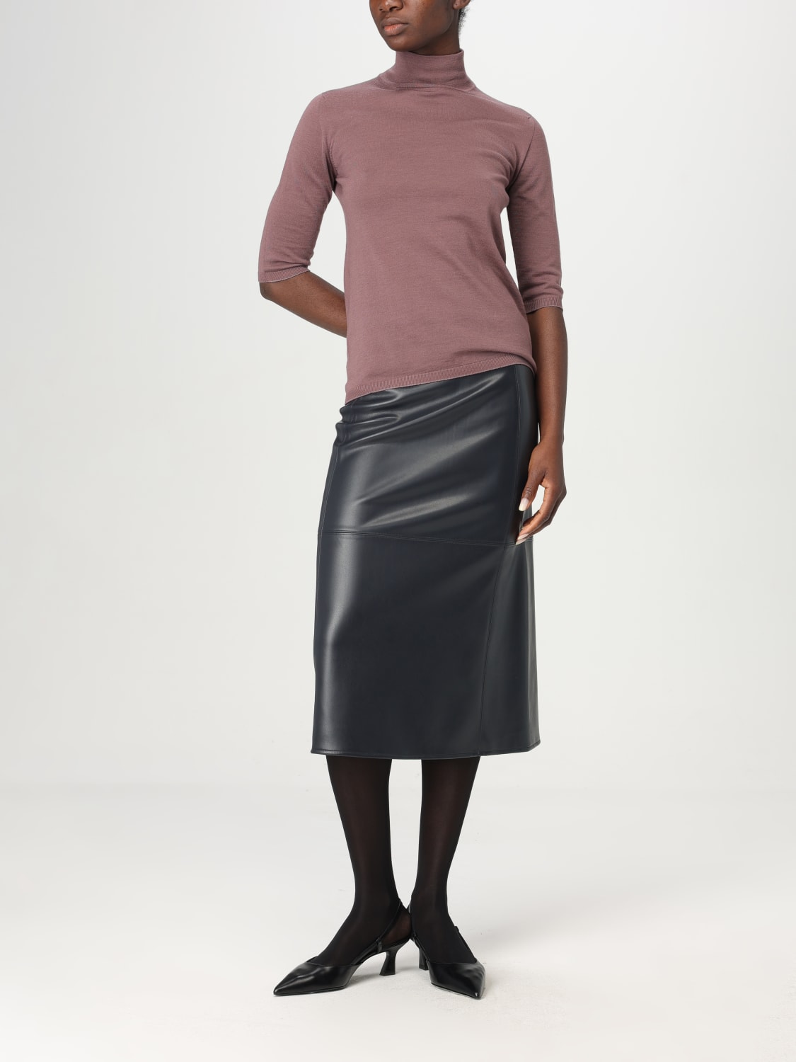 MAX MARA PULL: Pull femme Max Mara, Violet - Img 2