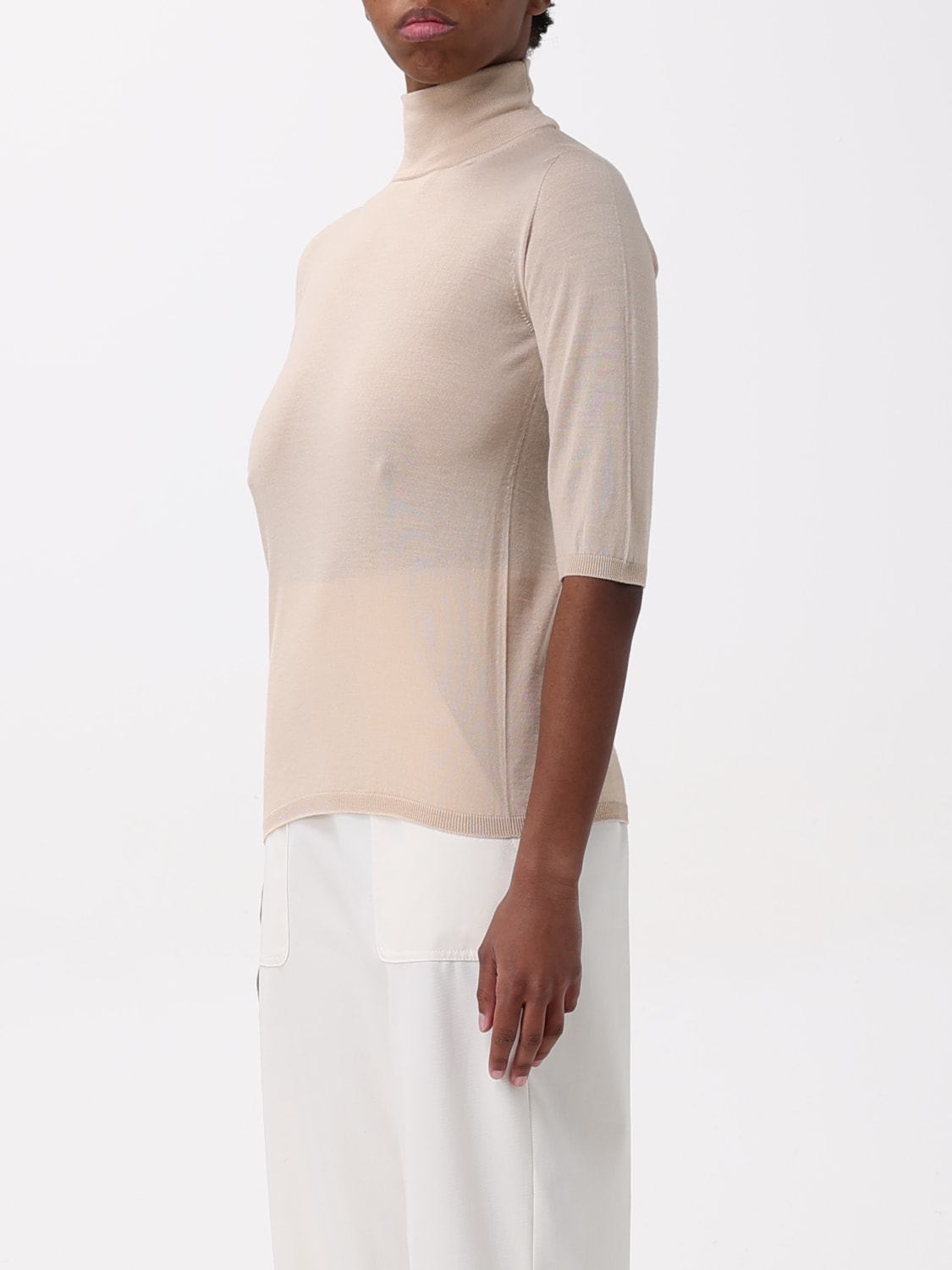 MAX MARA JUMPER: Jumper woman Max Mara, Beige - Img 3