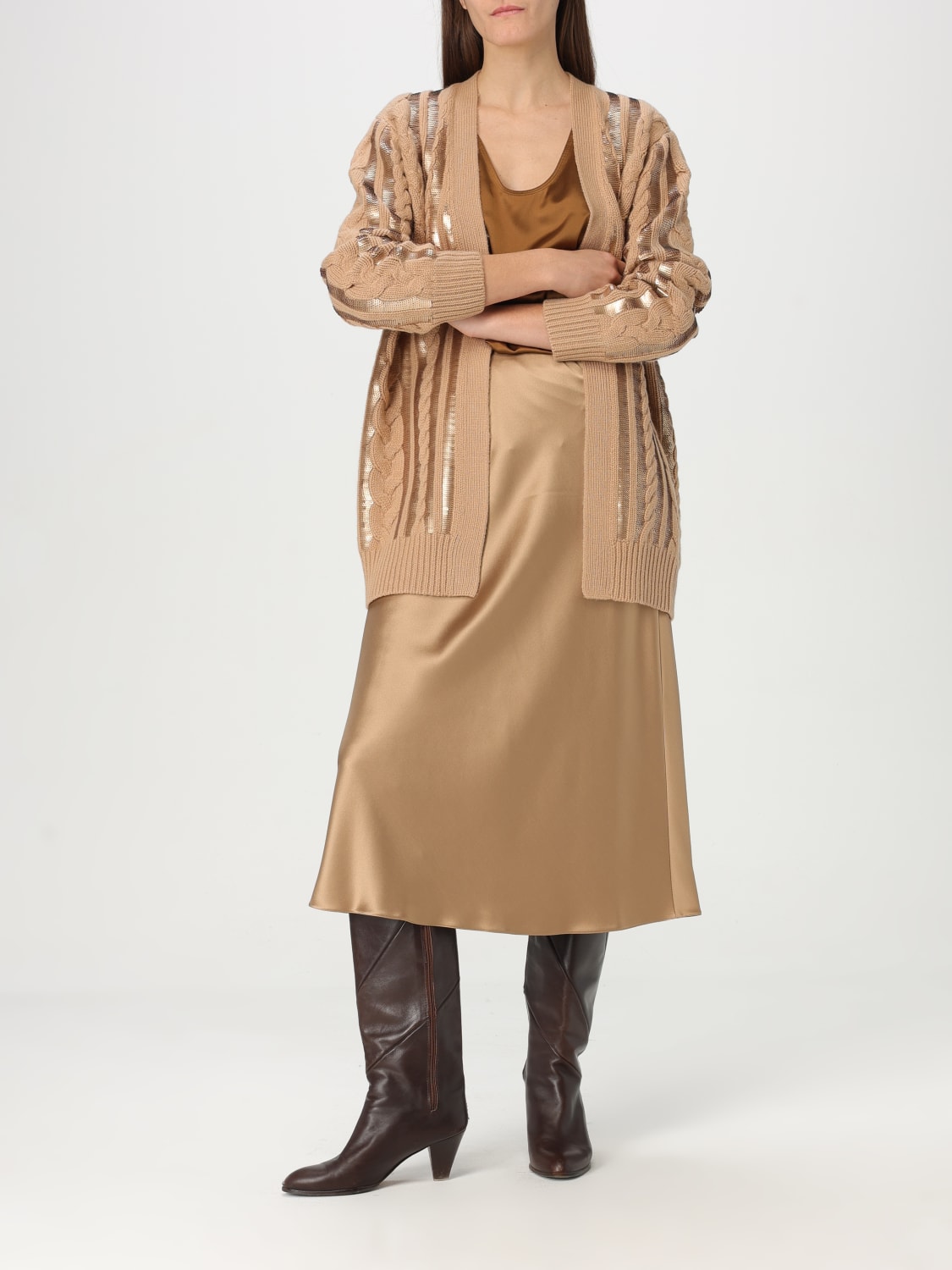 スカート MAX MARA Woman Skirt Gold 2511101018600 032 MAX MARA: Skirt woman - Gold | Max Mara skirt 2511101018600