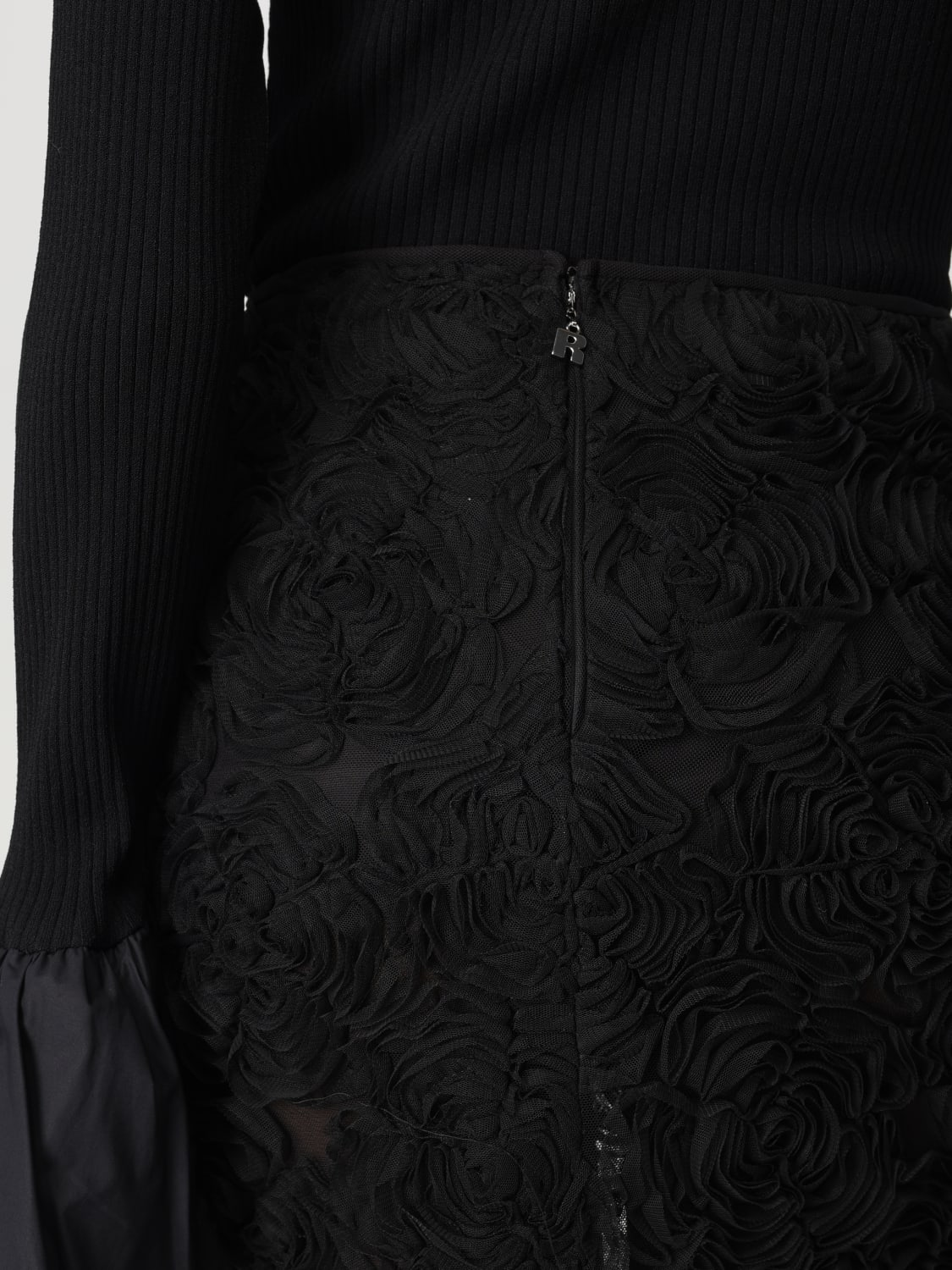 ミニスカート ROTATE Women Mini Skirts 113615 100 Black ROTATE: Skirt woman - Black | Rotate skirt 113615 online at