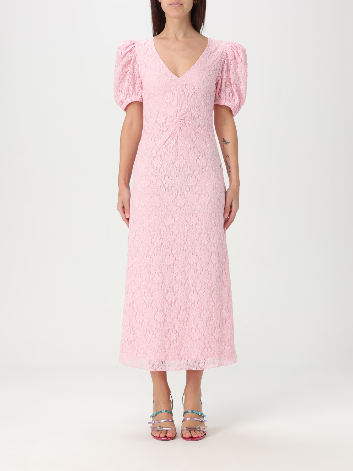 ワンピース ROTATE Woman Dress Pink 114148 1011 ROTATE: Dress woman - Pink | Rotate dress 114148 online at