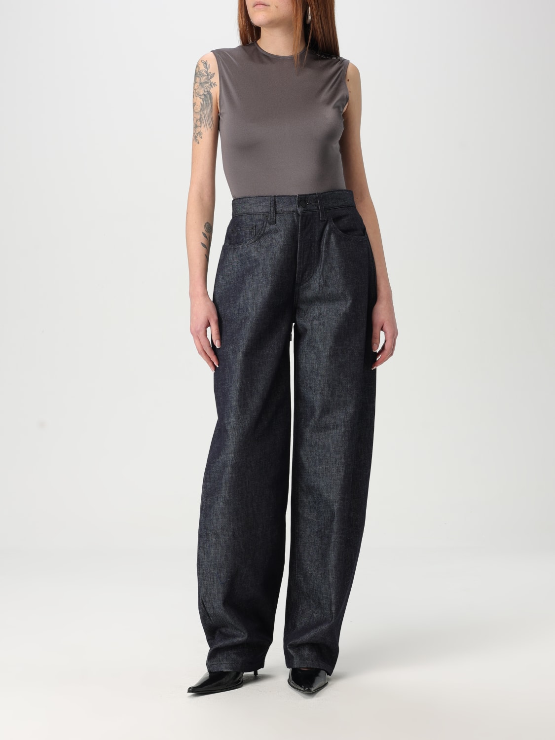 MUGLER: Jeans woman - Blue | Mugler jeans 25P6PA04872014