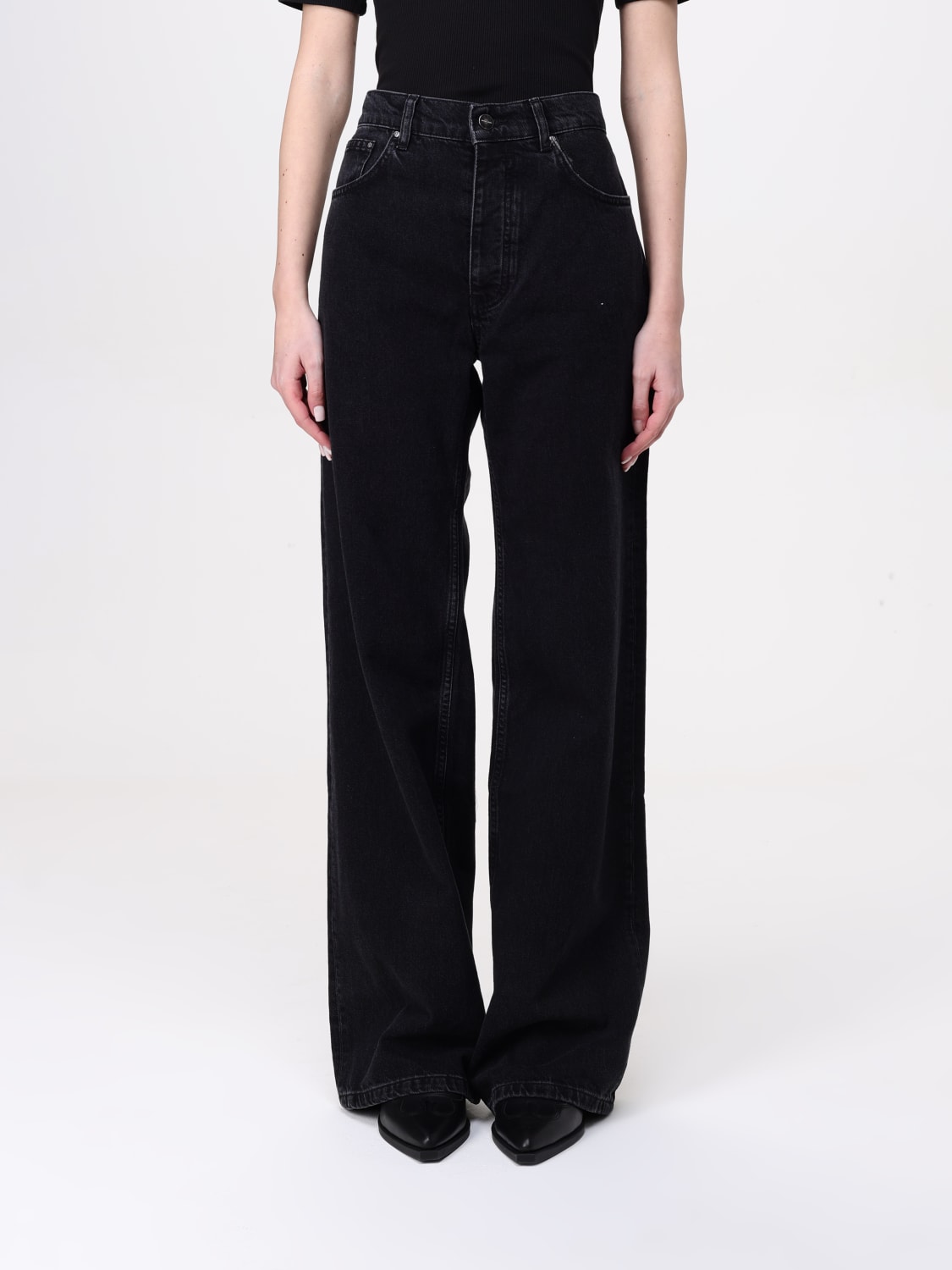 デニム・ジーパン ANINE BING Woman Jeans Black A061134 009 ANINE BING: Jeans woman - Black | Anine Bing jeans A061134