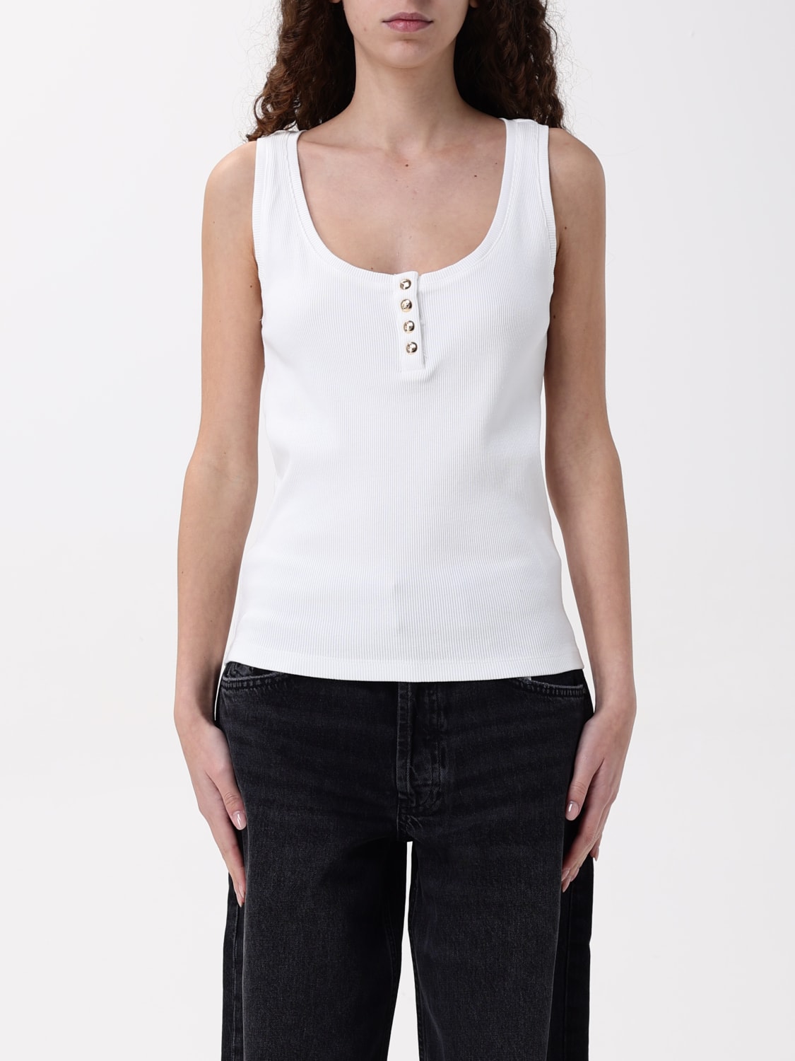 Tシャツ・カットソー ANINE BING Woman T-Shirt White A0810316 IVY26 ANINE BING: Top woman - White | Anine Bing t-shirt A0810316