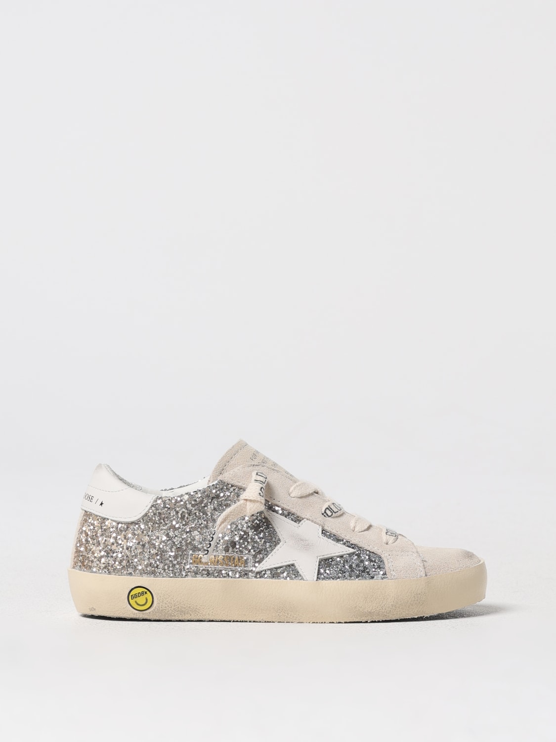 GOLDEN GOOSE SNEAKERS: Shoes kids Golden Goose, Brown - Img 1