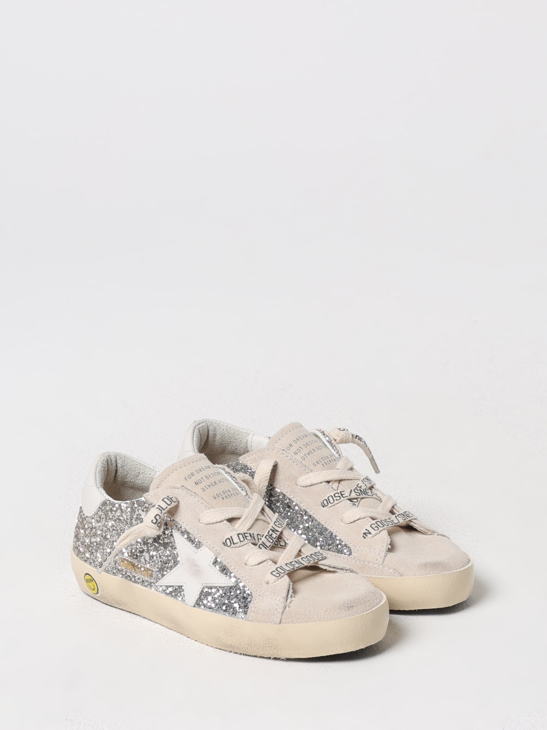 GOLDEN GOOSE SNEAKERS: Shoes kids Golden Goose, Brown - Img 2
