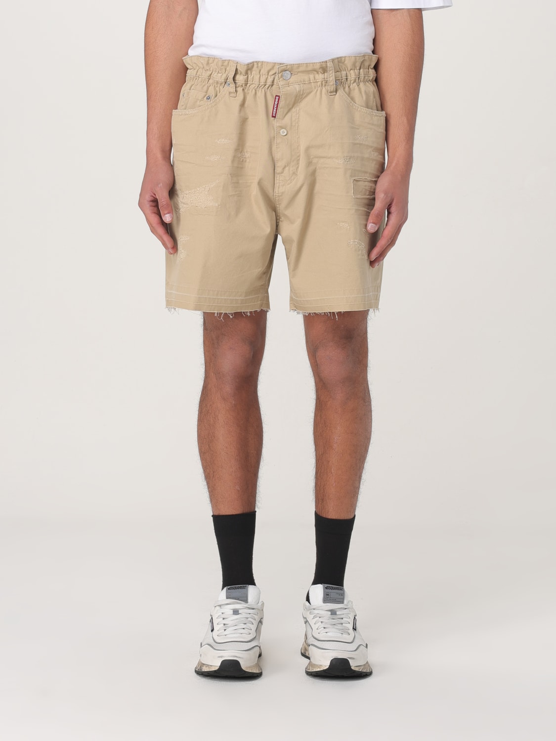 DSQUARED2 SHORTS: Short men Dsquared2, Beige - Img 1