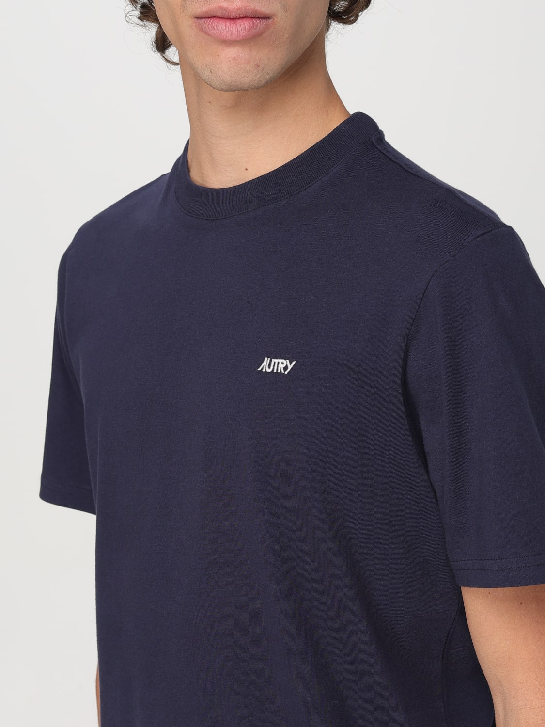Tシャツ・カットソー AUTRY Men T Shirts TSPM 87CB Blue AUTRY: T-shirt men - Blue | Autry t-shirt TSPMA7CB online at