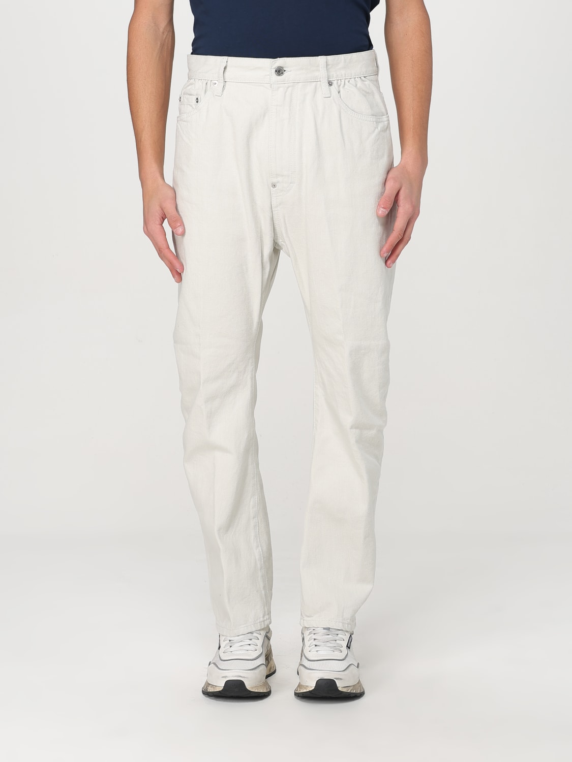 DSQUARED2 JEANS: Jeans Dsquared2 in denim , Bianco - Img 1