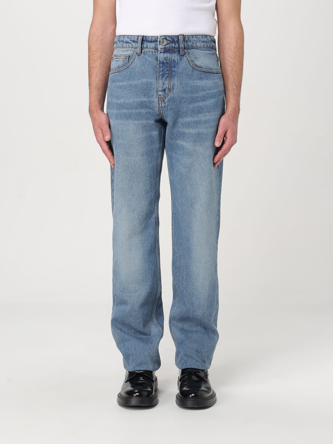 AMI｜JEANS (FSO111 DE0046 480) AMI Wide Denim Pants HTR450 DE0046 480 132255884 | eBay