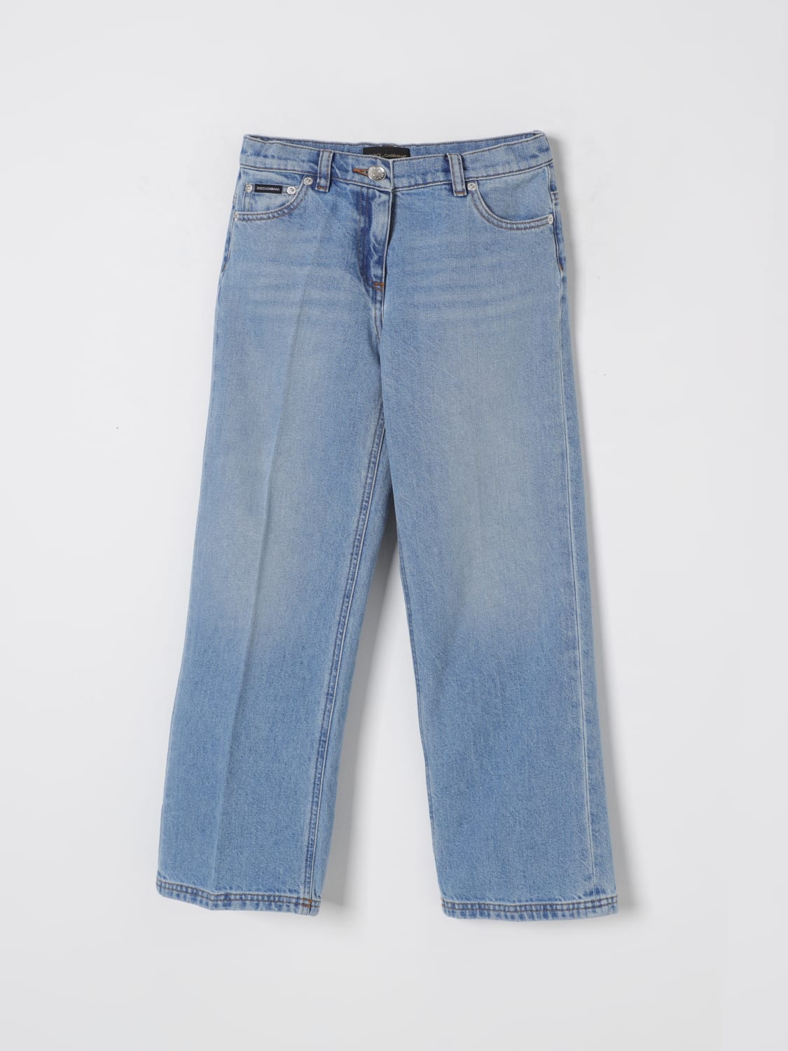 DOLCE & GABBANA JEANS: Jeans kids Dolce & Gabbana, Denim - Img 1